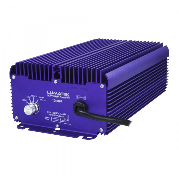 Digital Ballast MH/HPS - Ballast Lumatek PRO 400 V - 1000 W - DIMMABLE 1000/600 W — Ballast electronique