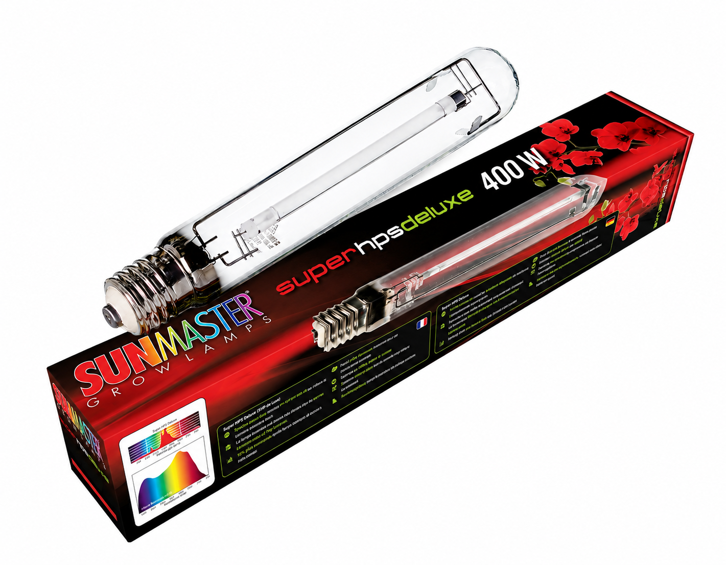 Ampoule HPS - 400 W - Venture - SUNMASTER - Super HPS