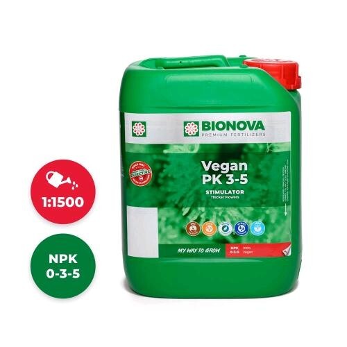 Bionova - BN Veganics PK 3-5 - 5 L — Engrais