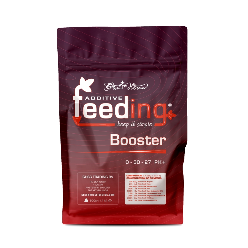 GreenHouse - Powder Feeding - Booster (PK 30/27)  - 500 g — Engrais