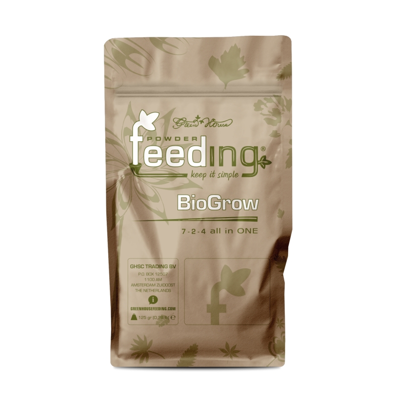 GreenHouse - Powder Feeding - Organic - BioGrow - 125 g — Engrais