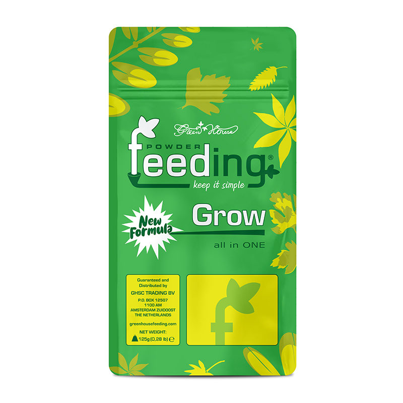 GreenHouse - Powder Feeding - Grow - 125 g (New Formula) — Engrais